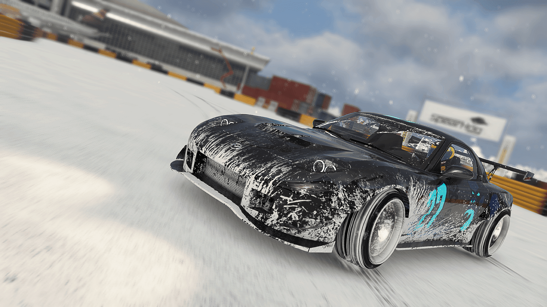 how to get car out of snow drift