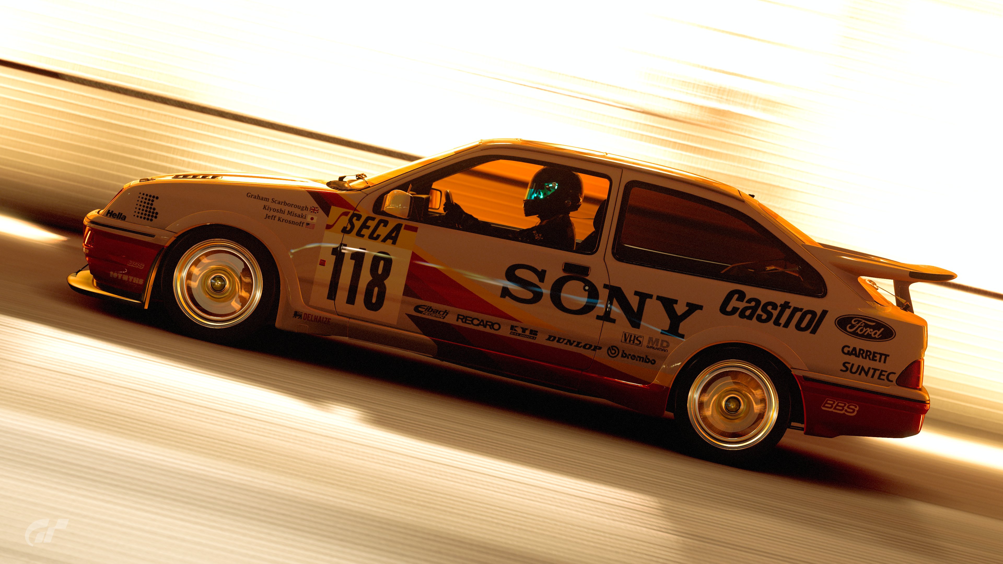SONY Ford Sierra RS500 low light high exposure