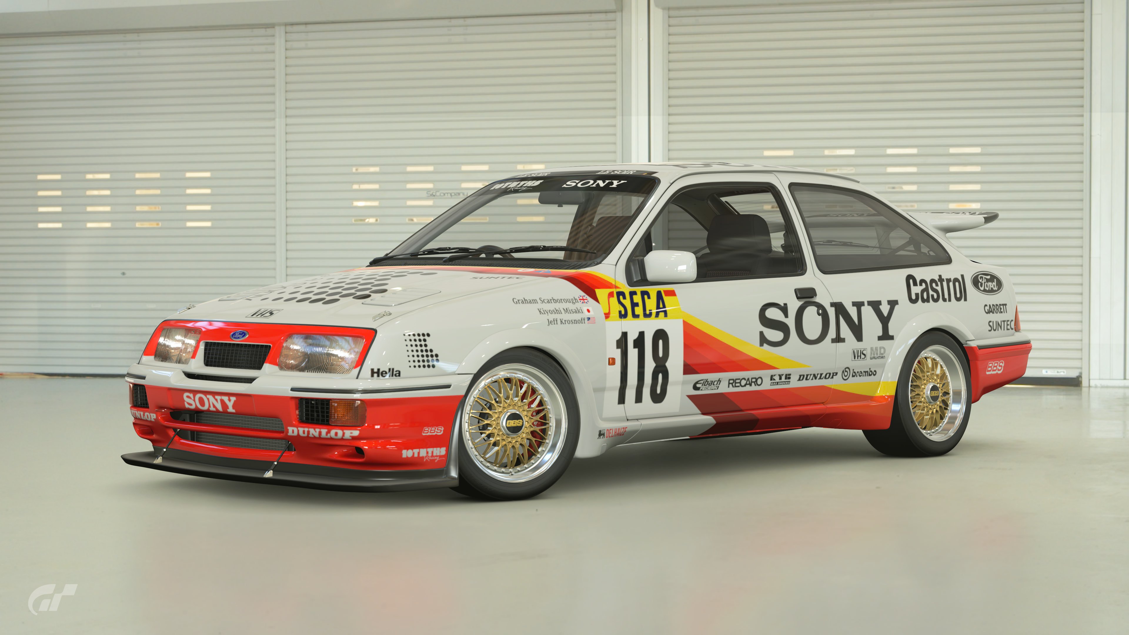 Sony Sierra RS500 Spa '88 #118 front