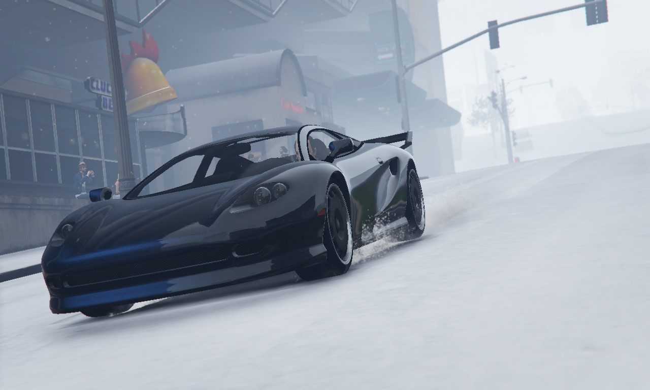 SPD gets back from camp, and went impulse buying on GTA's expy of the first hyper 1