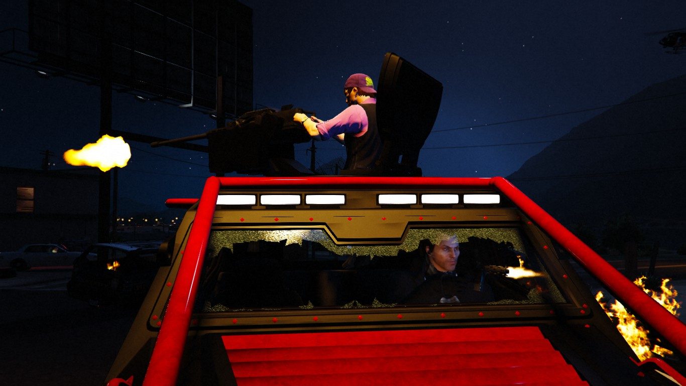 SPD's Online Protagonists battle the police 12