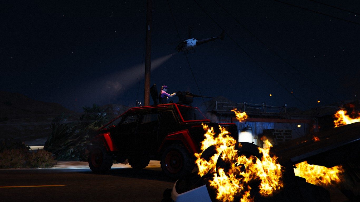 SPD's Online Protagonists battle the police 14
