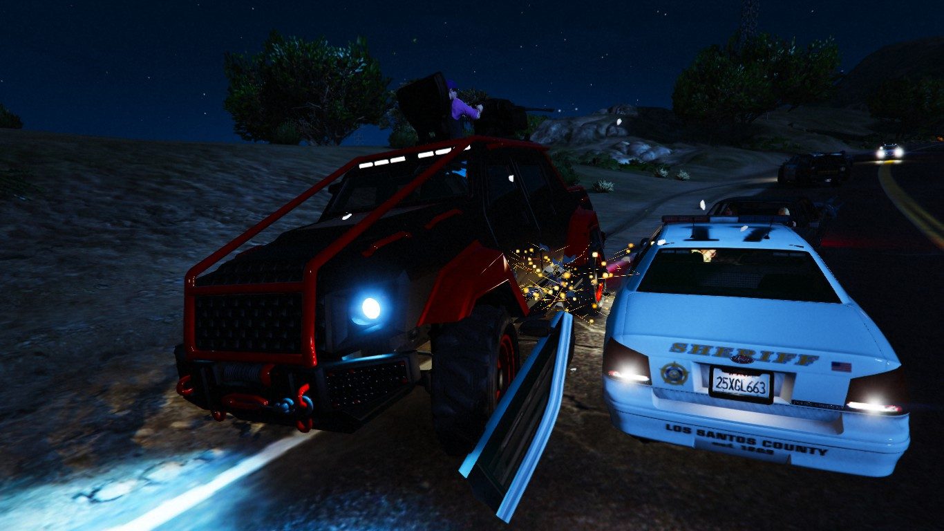 SPD's Online Protagonists battle the police 3