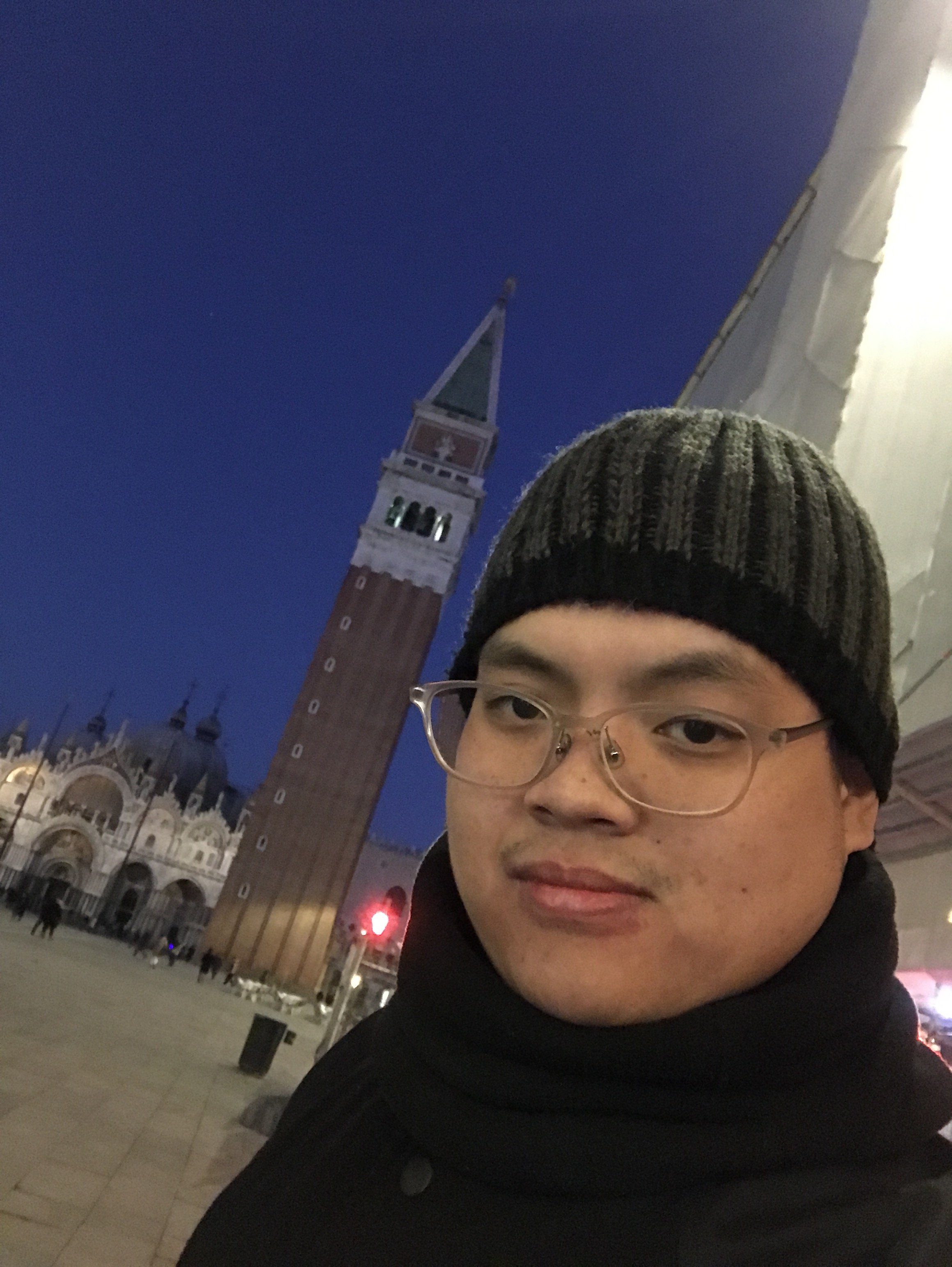 SPD's ugly mug at the Piazza San Marco on my Venice visit last December