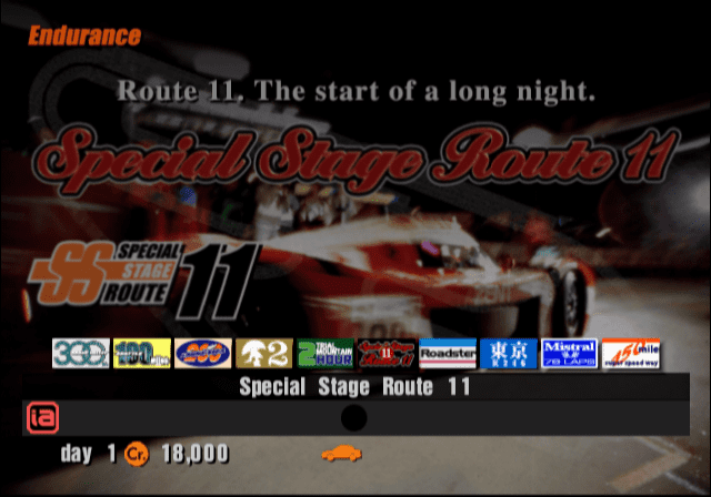 Special Stage Route 11
