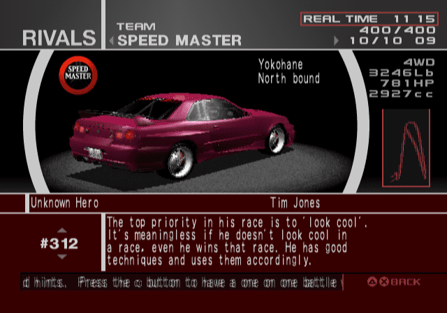 Speed Master - Unknown Hero