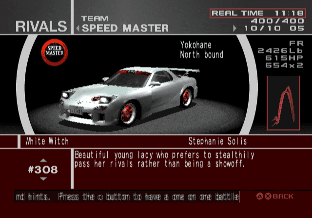 Speed Master - White Witch