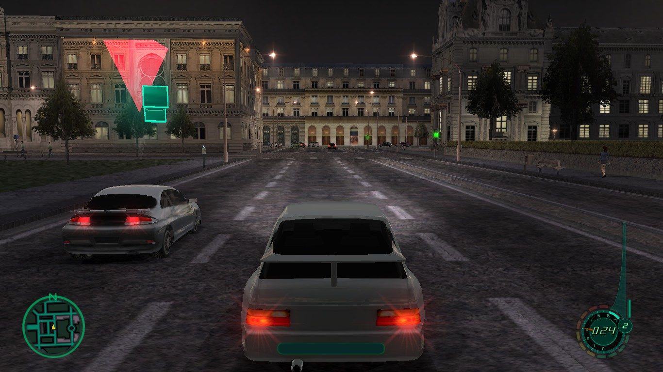 Starter cars battle it out