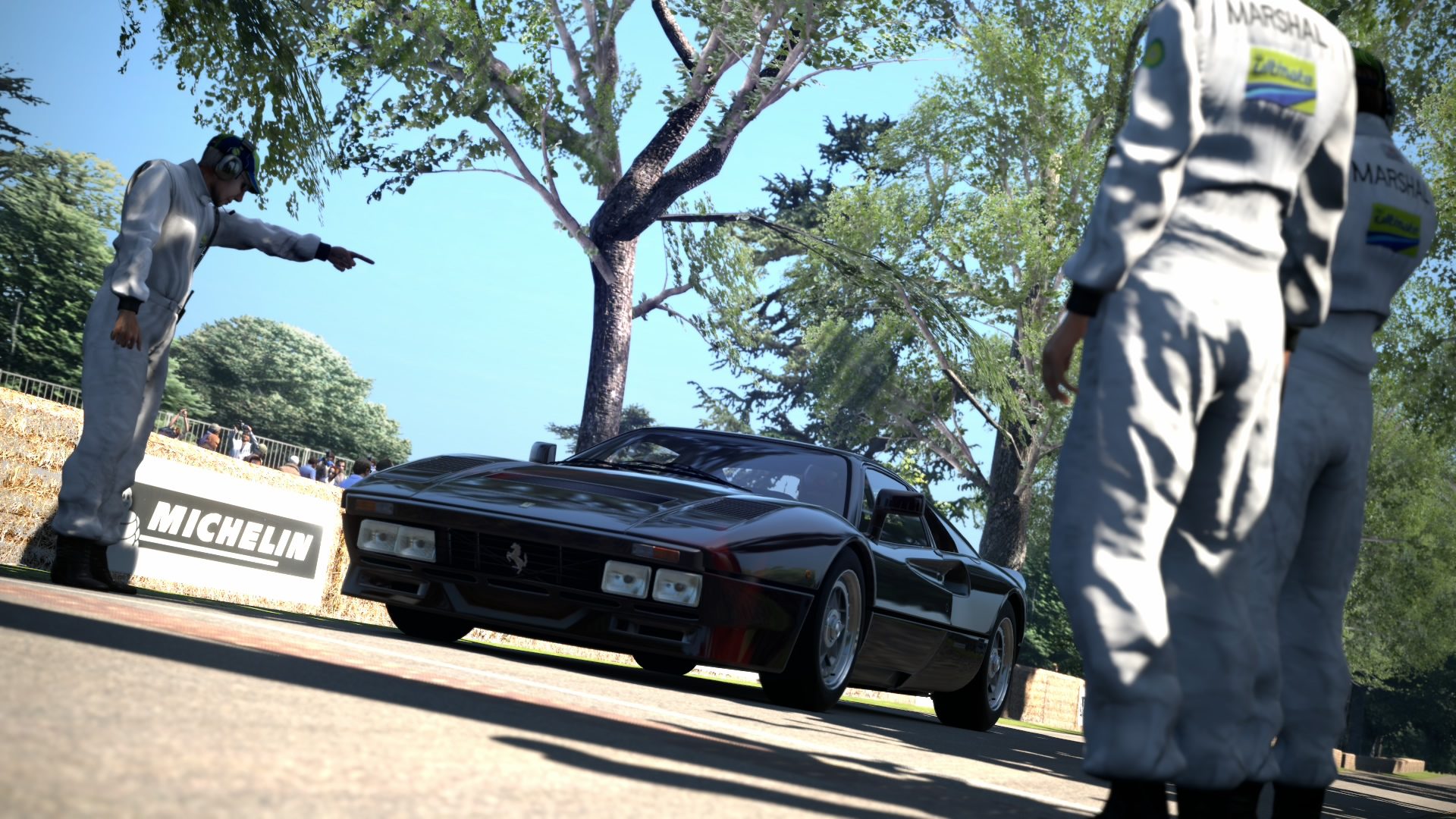 Stop right there, criminal scum! A Goodwood startup.
