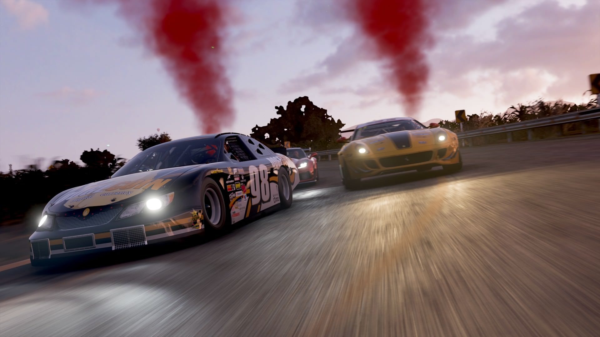 Street racing is weird
