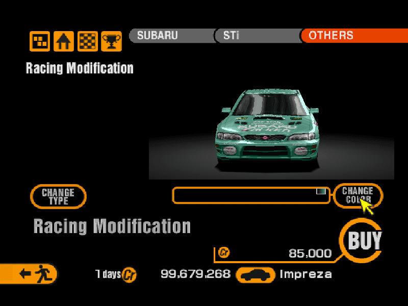 Subaru Impreza Sedan STi Ver. V (J) '98