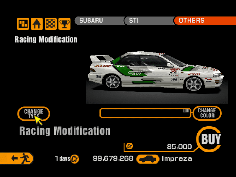 Subaru Impreza Sedan STi Ver. V (J) '98