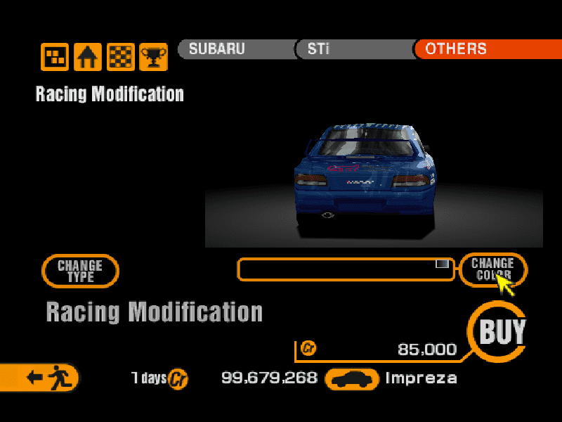 Subaru Impreza Sedan STi Ver. VI (J) '99