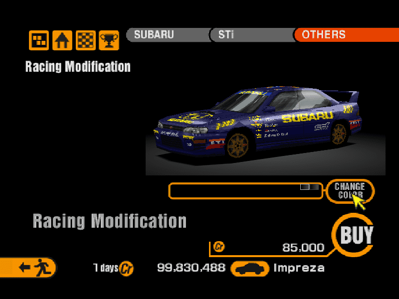 Subaru Impreza Sedan STi Version II (J) '95
