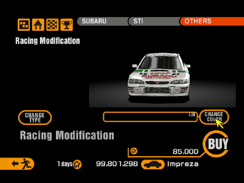 Subaru Impreza typeR STi Ver. IV (J) '97