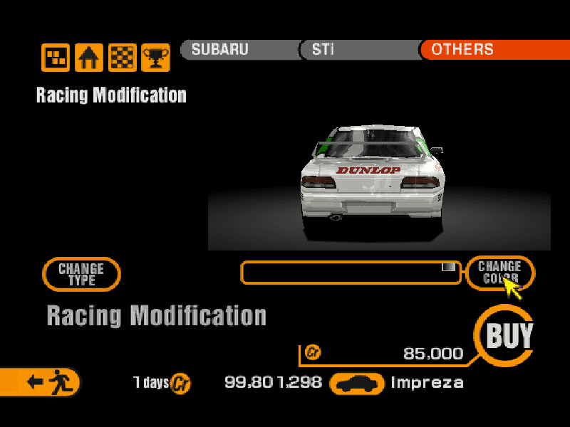 Subaru Impreza typeR STi Ver. V (J) '98