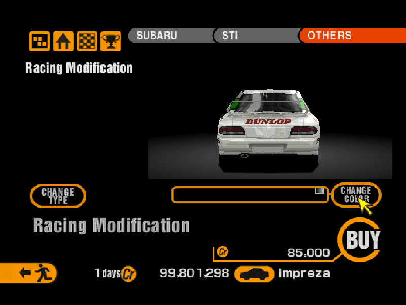 Subaru Impreza typeR STi Ver. VI (J) '99