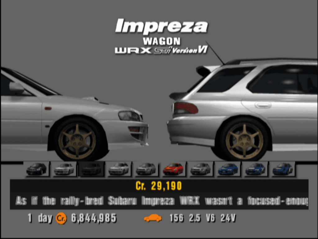 Subaru Impreza WRX STI Wagon Version VI