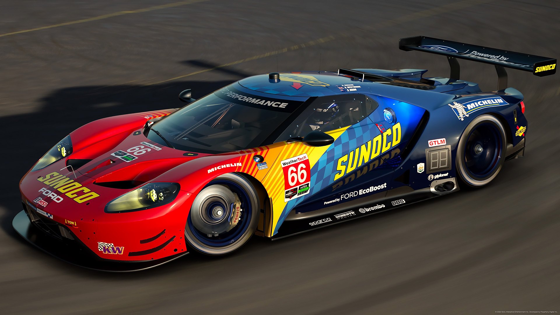 Sunoco Ford GT