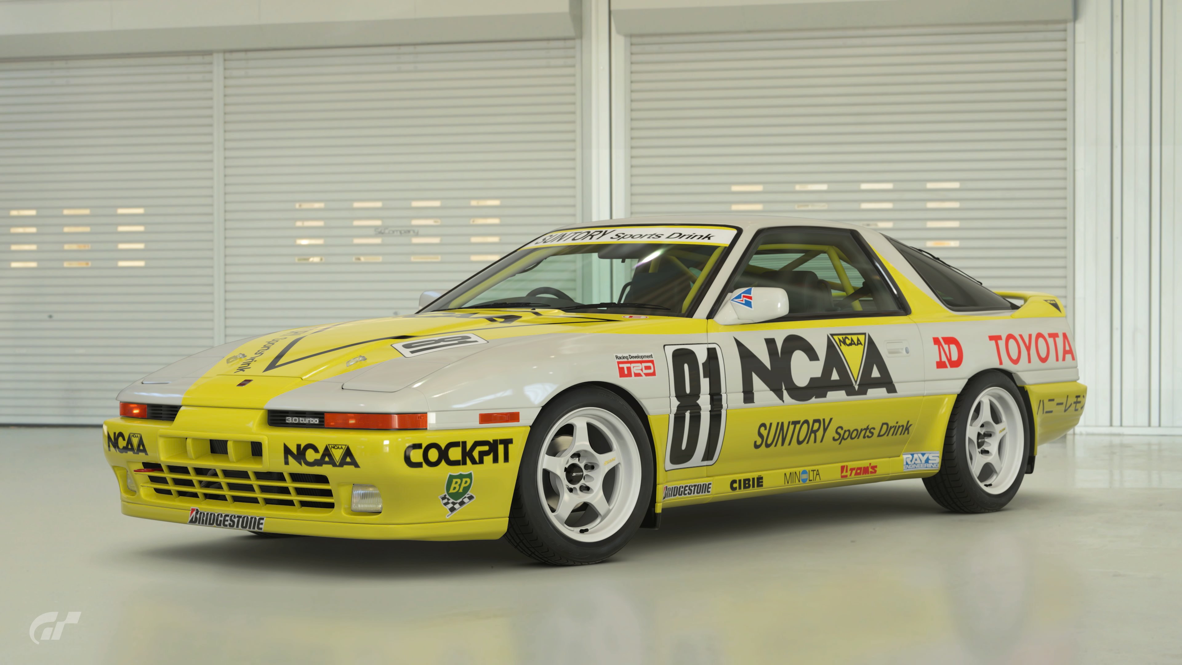 Suntory NCAA Toyota Supra Mk.III - GTP LEC 08