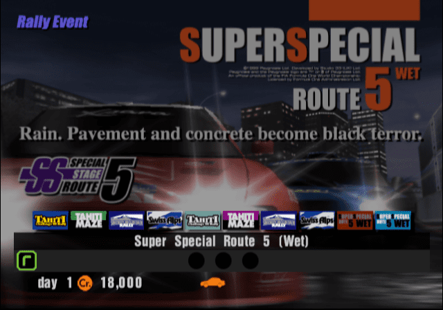 Super Special Route 5 Wet