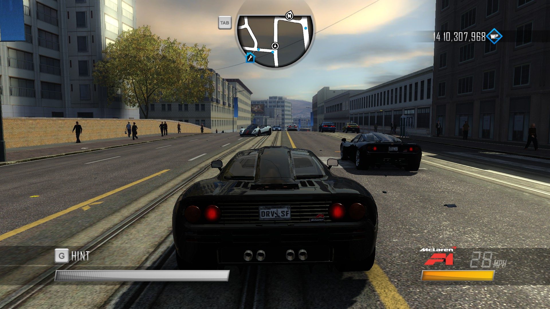 Supercar Utopia in Driver: San Francisco