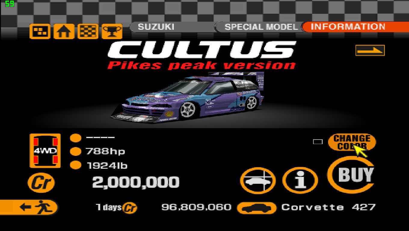 Suzuki Cultus Pikes Peak Version