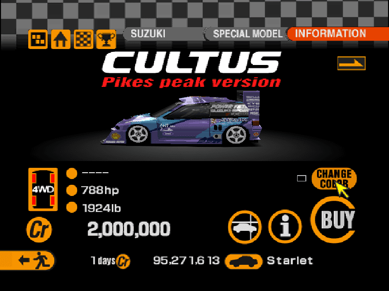 Suzuki Cultus Pikes Peak Version