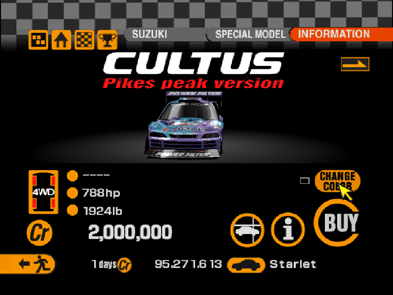 Suzuki Cultus Pikes Peak Version