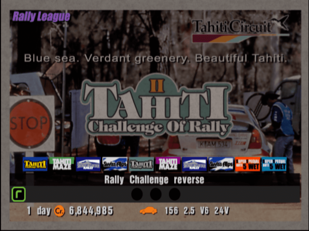 Tahiti Challenge of Rally II