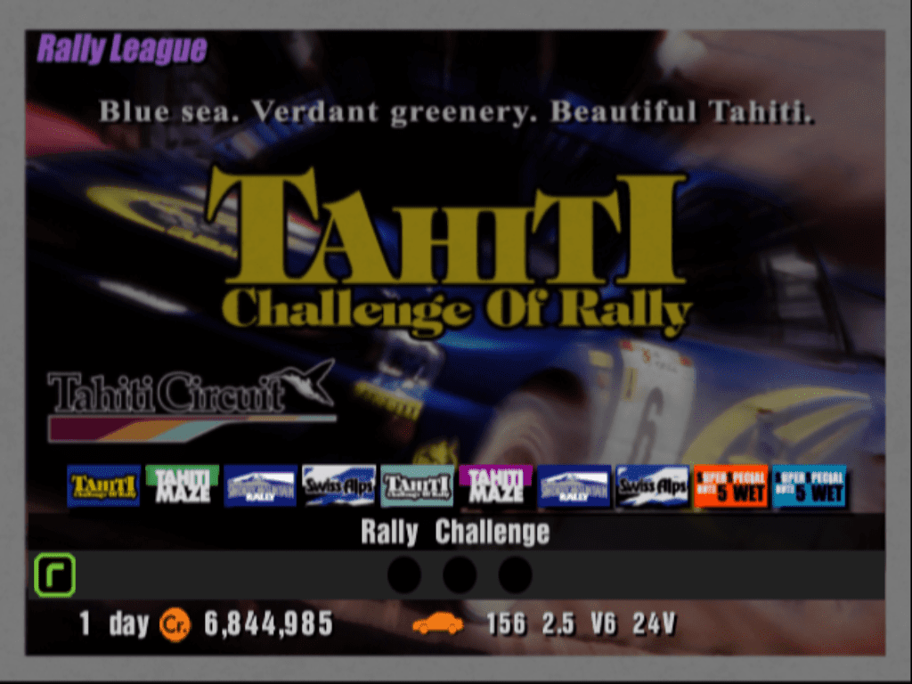 Tahiti Challenge of Rally