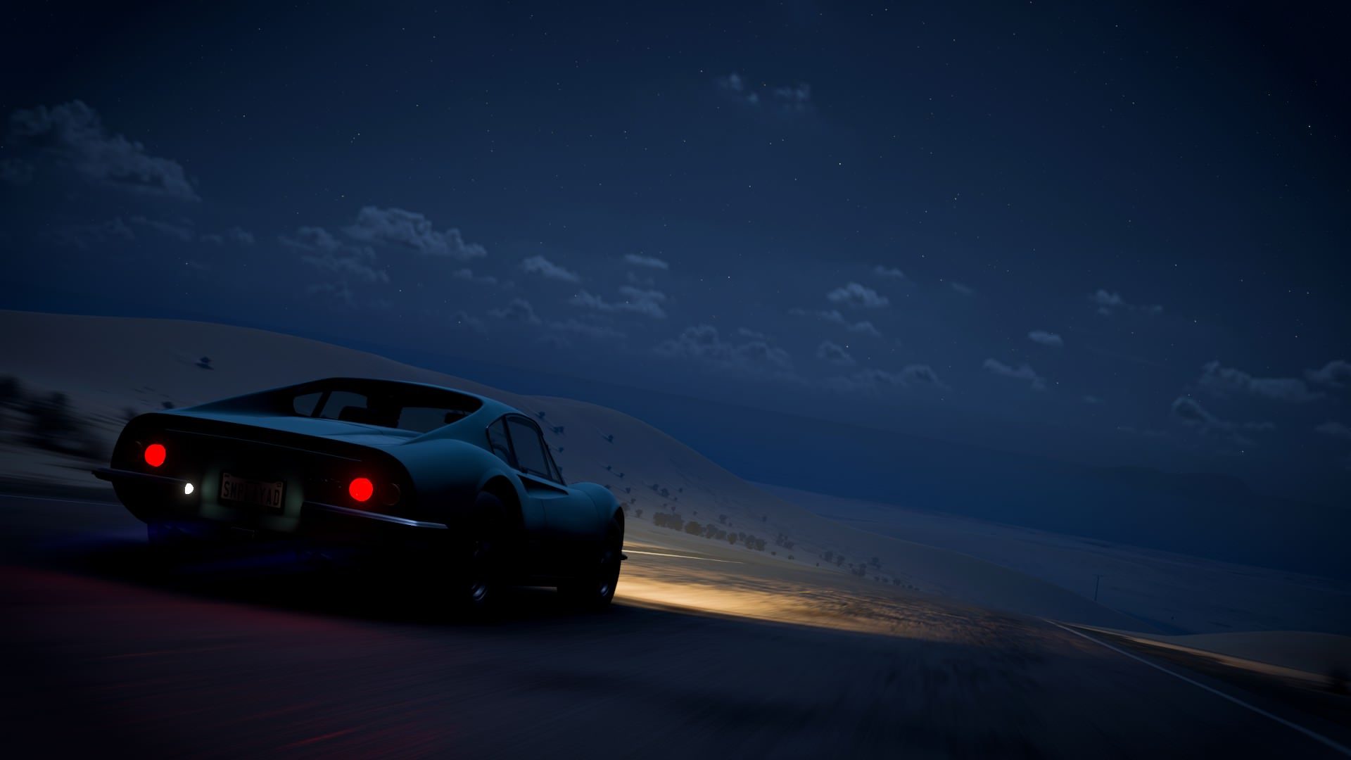 Taking a nut, I mean, night shot of the now rare Dino