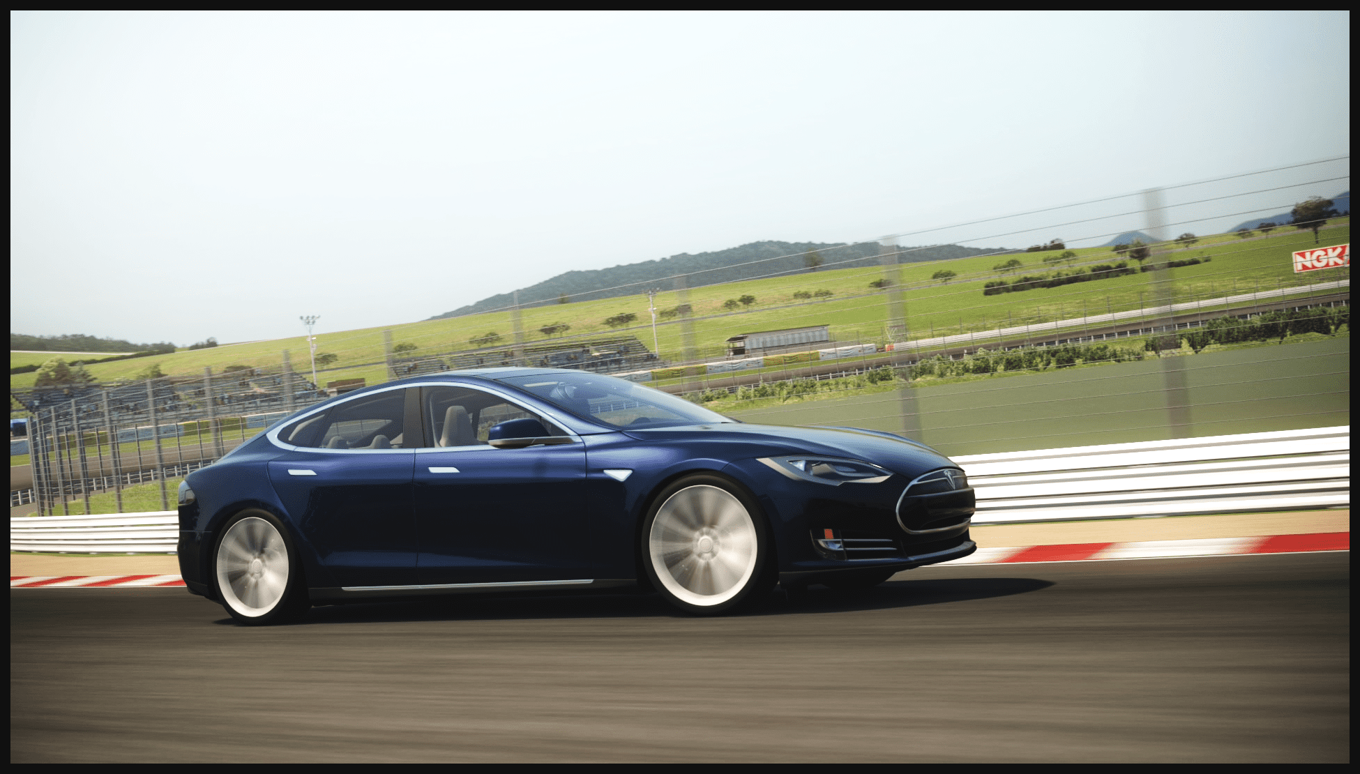 Tesla Model S - Apricot Hill Raceway 2