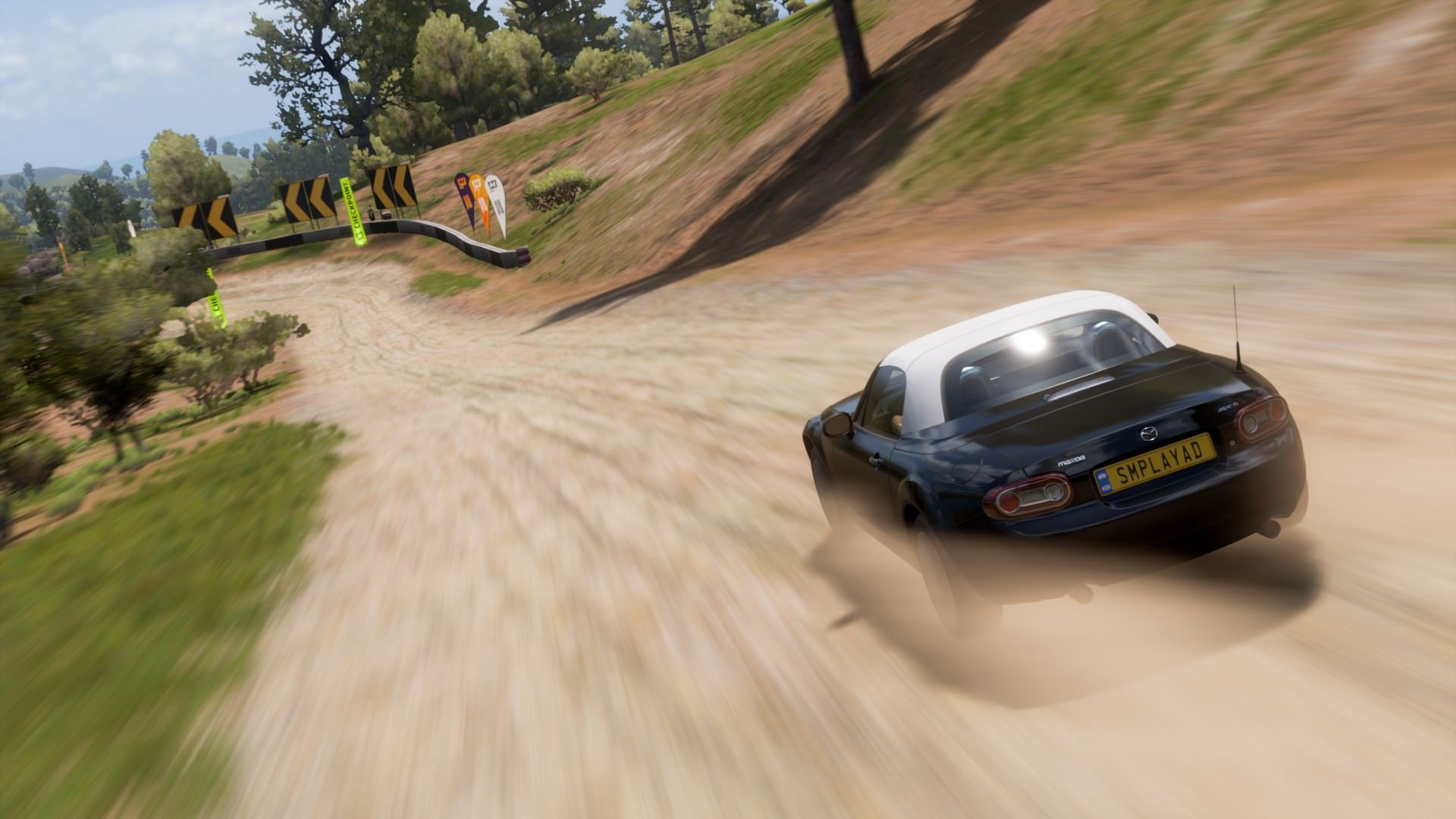 The Barranca Trail gets invaded 1: NC MX-5