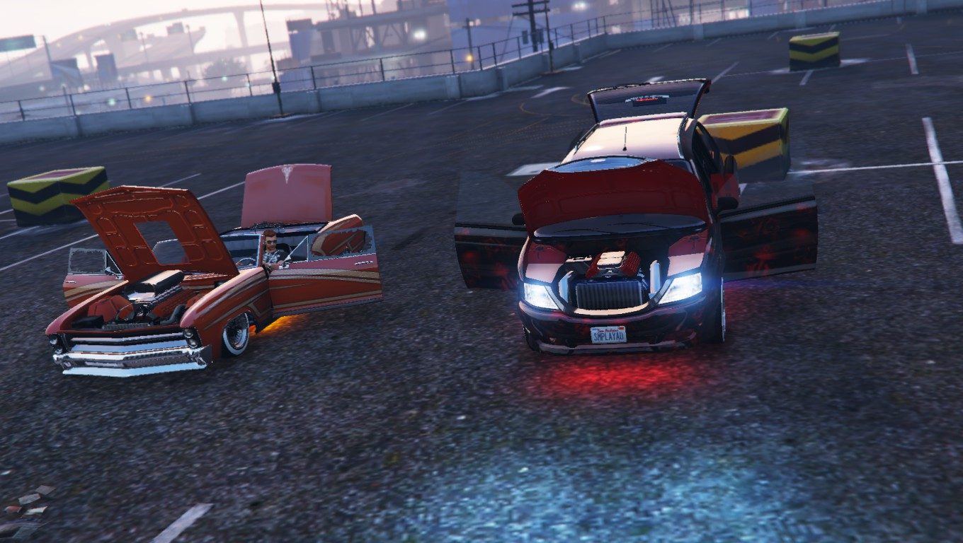 The boringest lowrider show since we're just waiting on VIP cooldowns while this happens 1