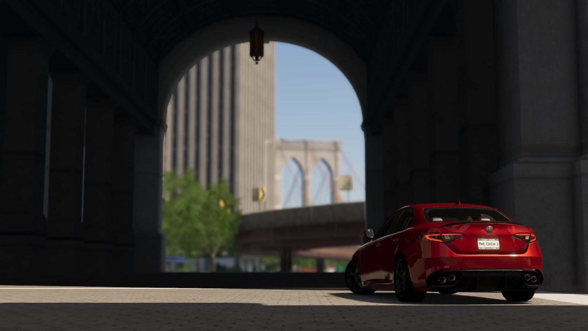 The Crew 2 - Alfa Romeo Giulia in That One Building I Can Never Remember The Name Of