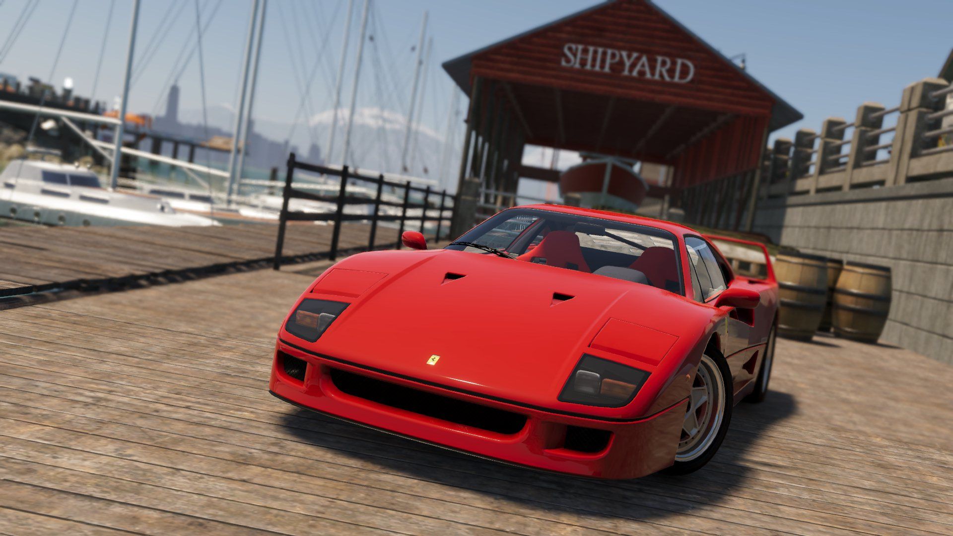 The Crew 2 - Ferrari F40 At Lake Michigan