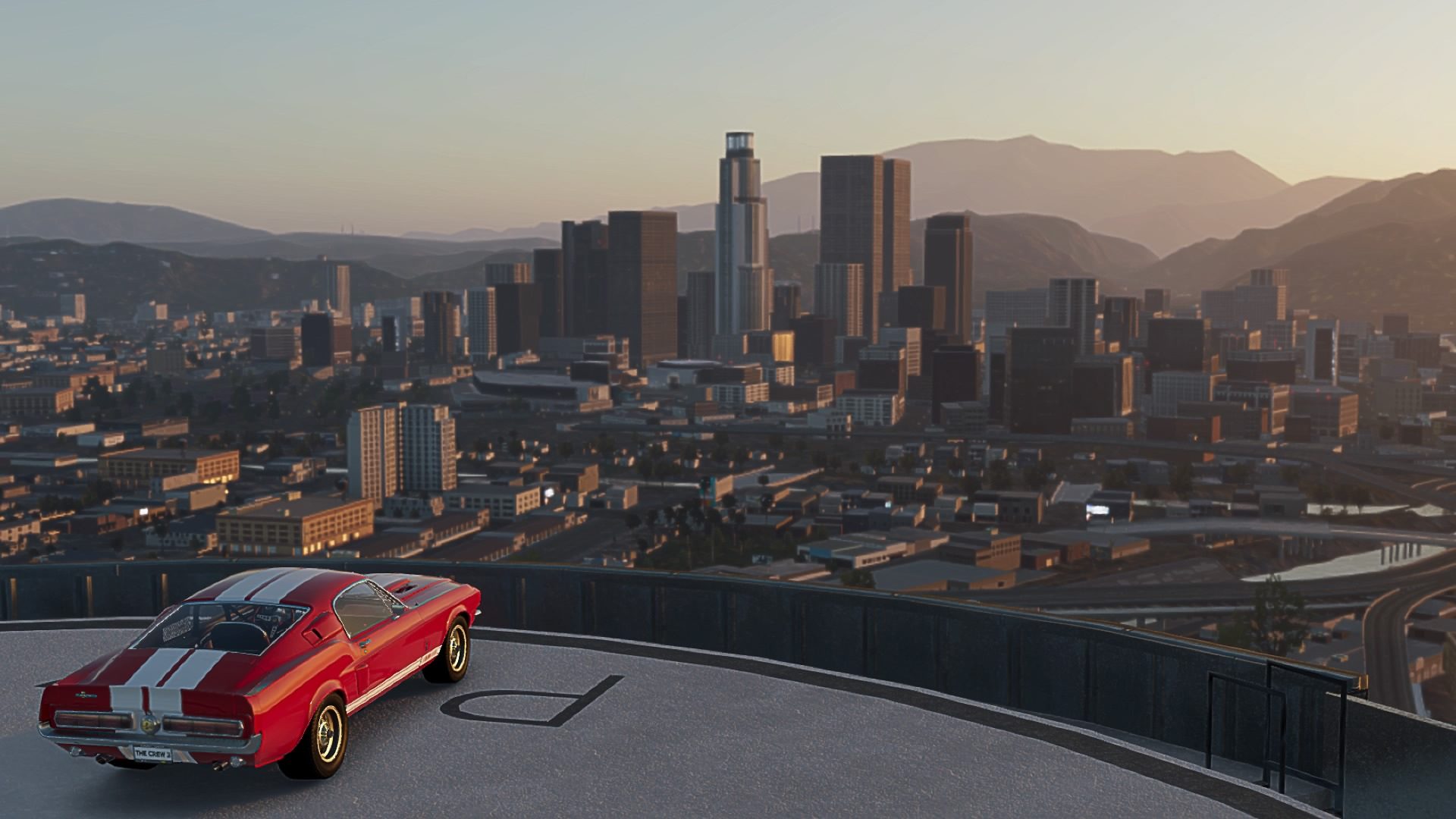 The Crew 2 - View over L.A. - South-to-North Edition