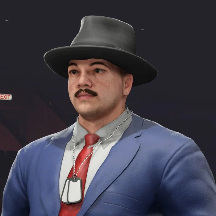 The Dude Incognito disease spreads towards SPD's self avatar in WWE 2k24