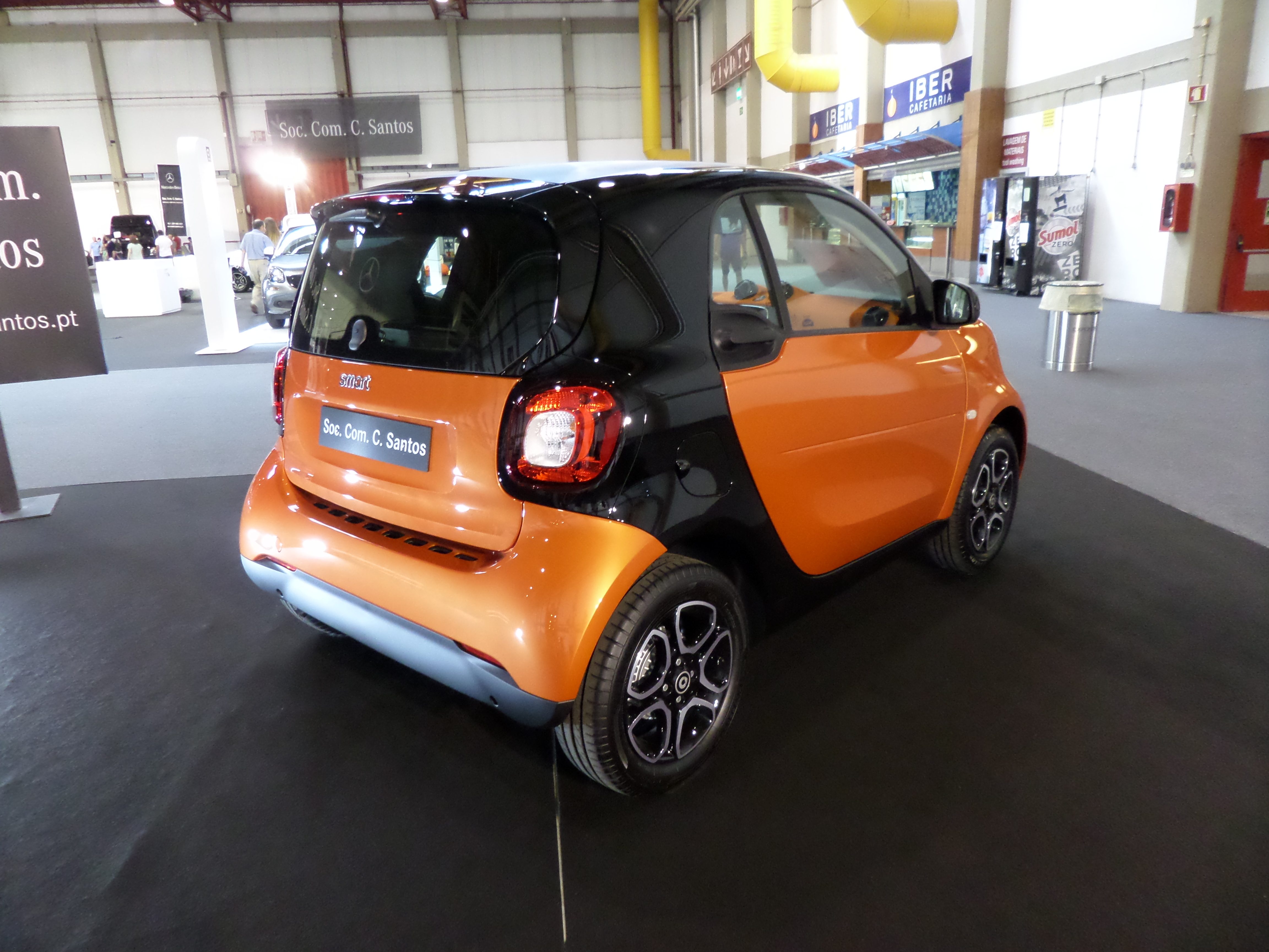 The first one on film: Smart Fortwo