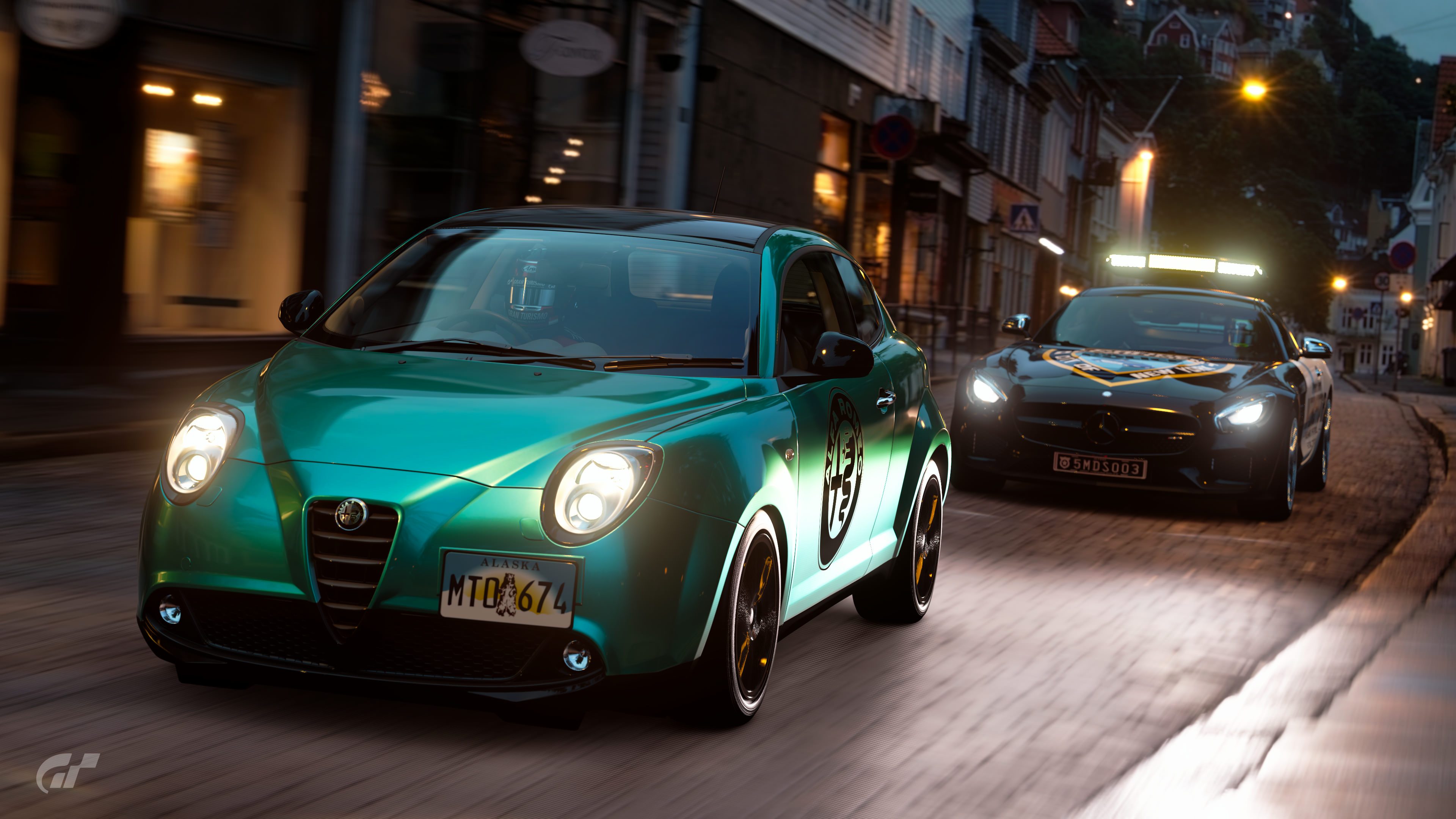 The GT police have some issues with chasing small cars