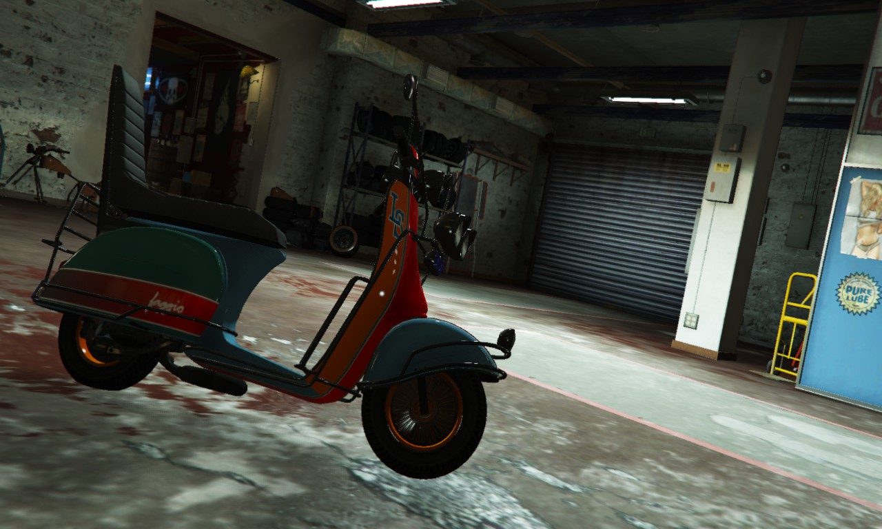 The Mild Ones' mild collection finally filled 6: Pegassi Faggio Mod