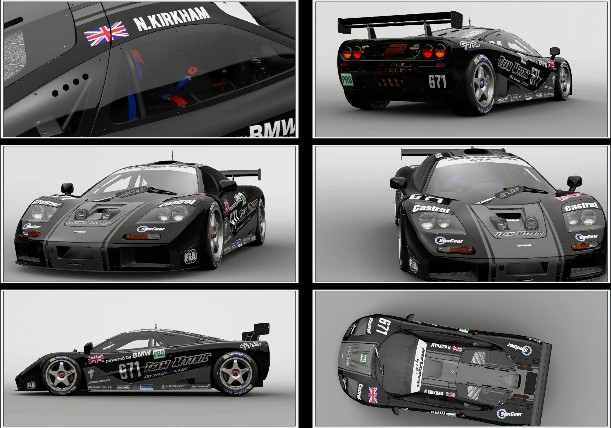 The Mythic Chronicles: March 2019 Update - #671 McLaren F1 GTR Mythic Racing