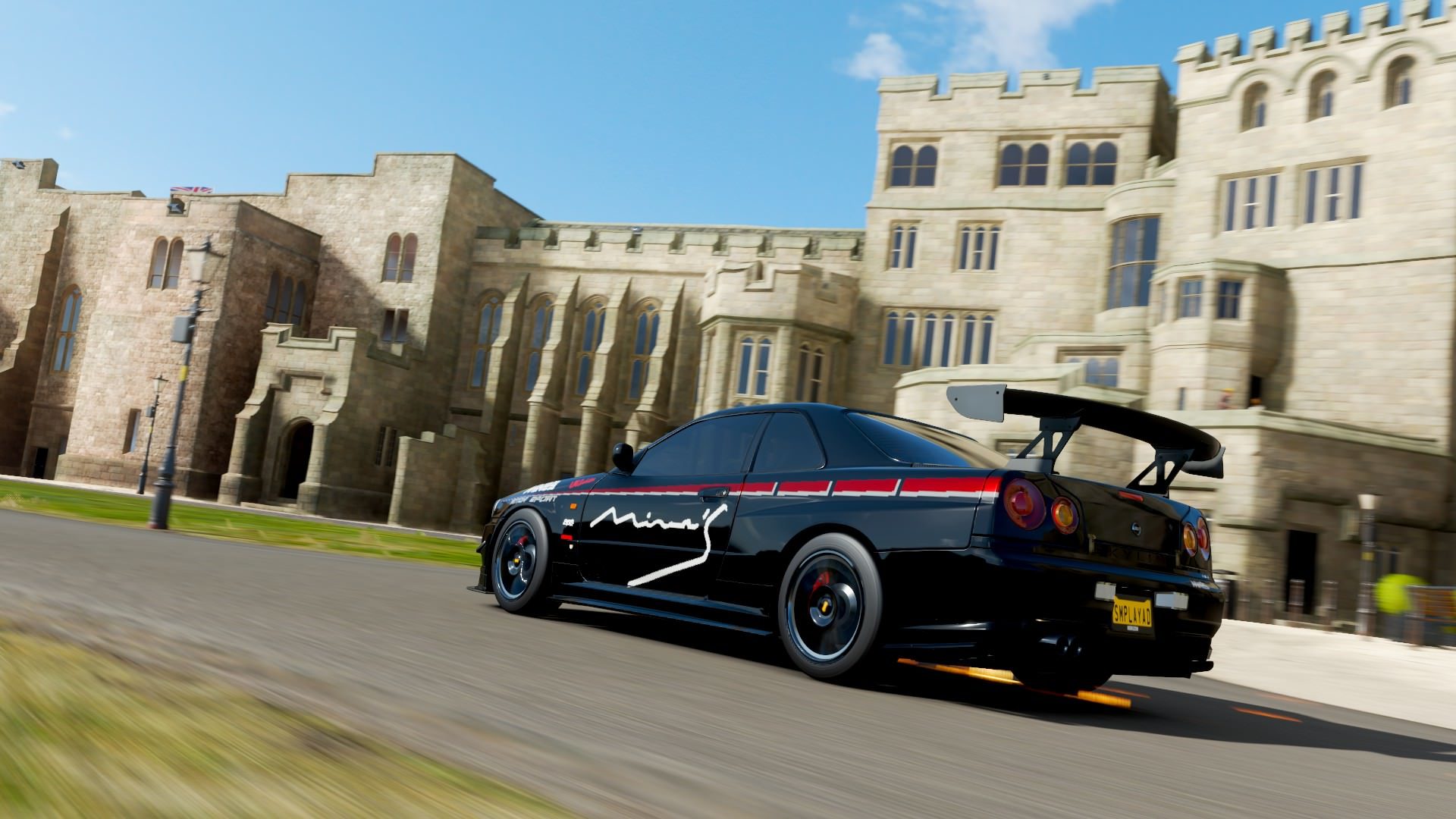 The one time where they want Nissans on a castle