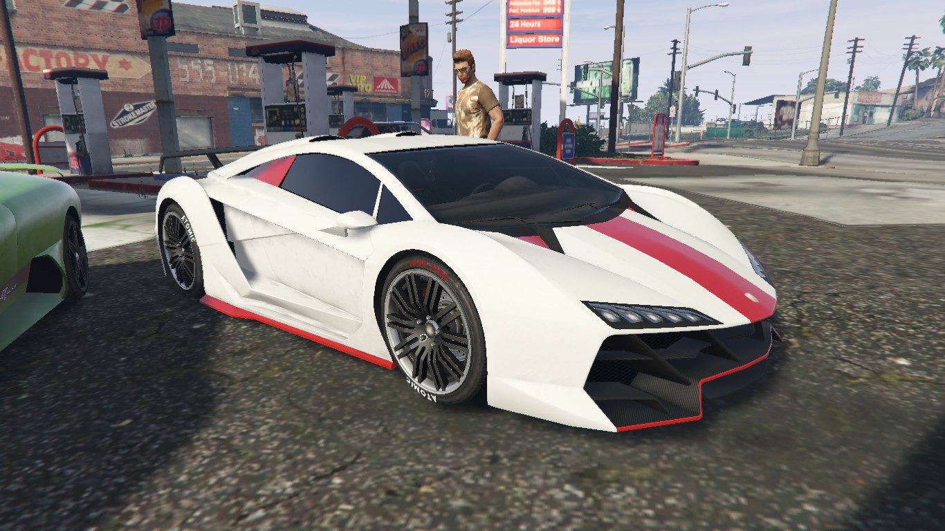 The Pegassi Trio 3 - Redwood (Marlboro) Racing Zentorno.