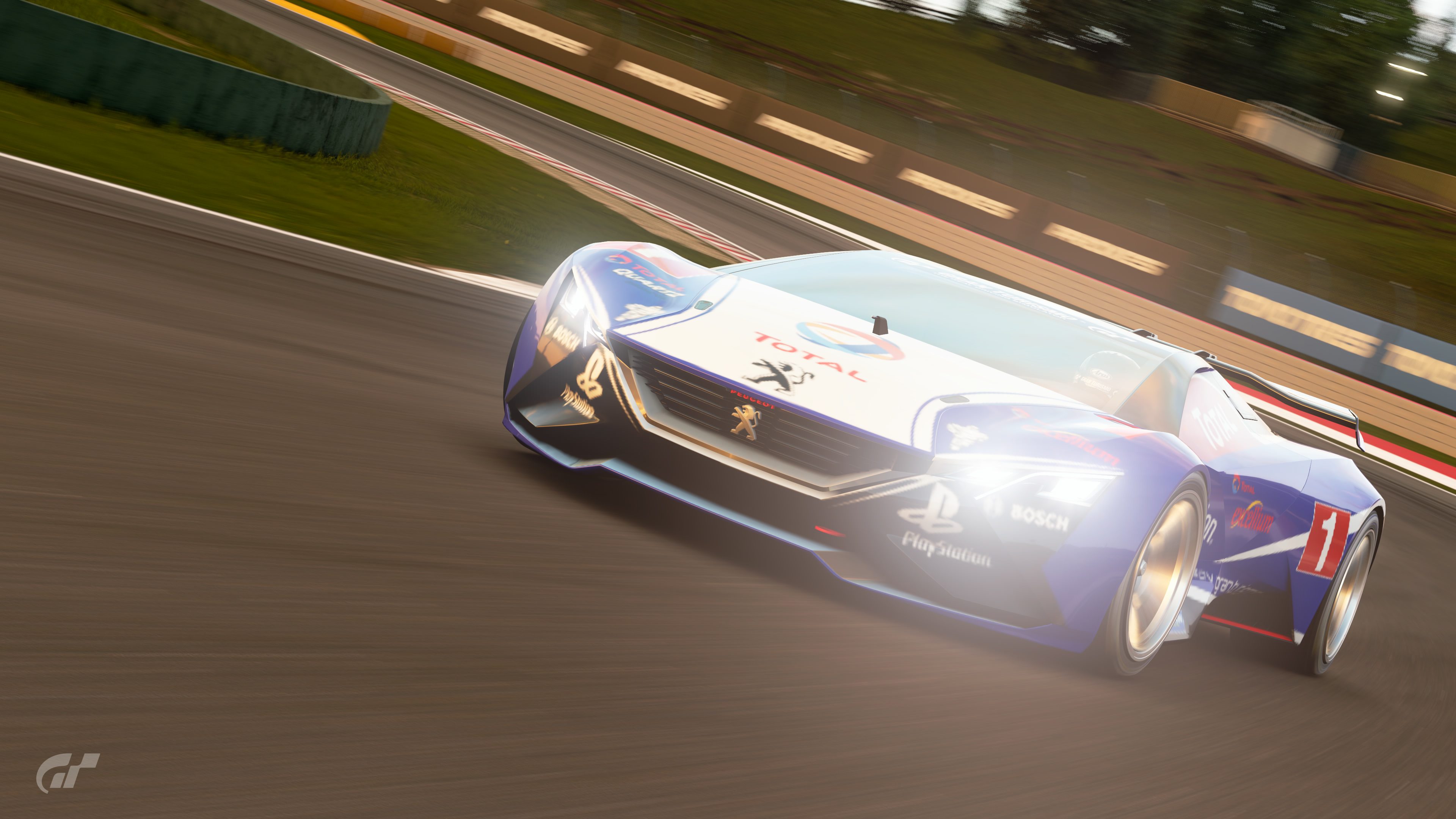 The Peugeot practices for a race coming soon 4