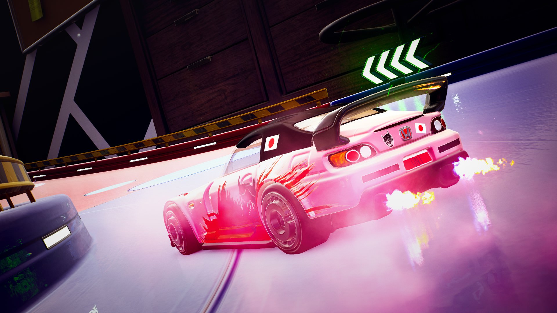 The Prince of Darkness gets some street racing competition from a certain Oni