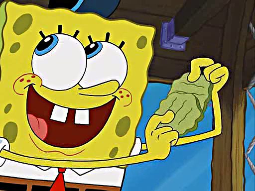 The sound of 2 pickles rubbing together