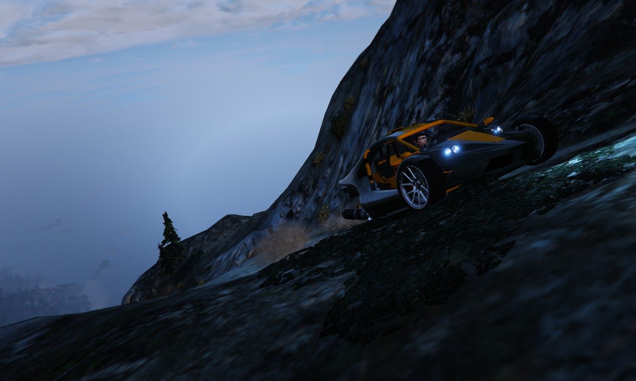 Three tires, two lights, one Chilliad, no challenge 13