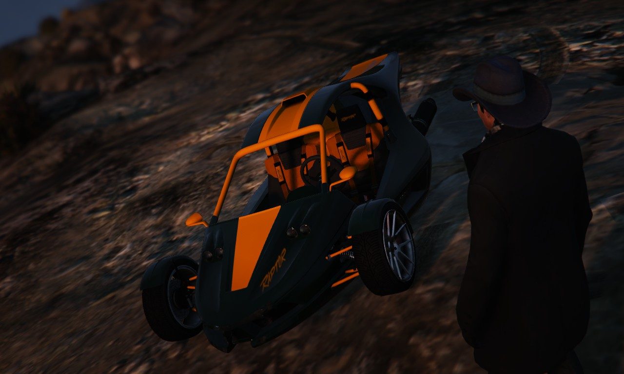 Three tires, two lights, one Chilliad, no challenge 18